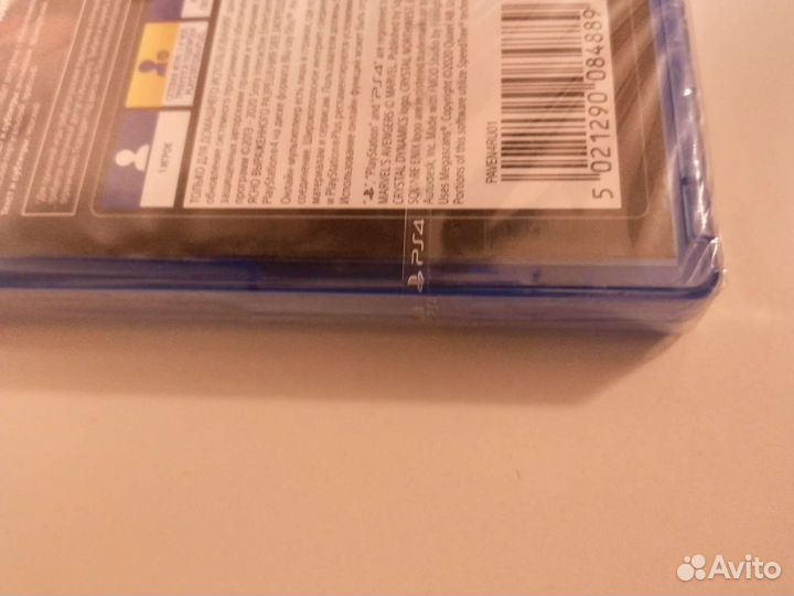 Avengers Мстители ps4 запакован