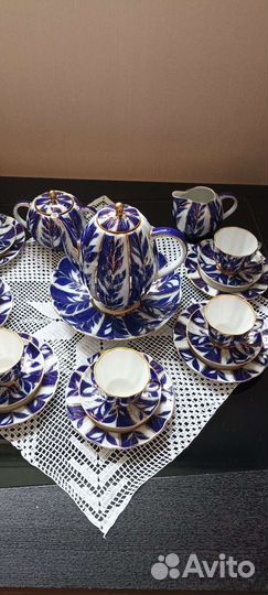 Новый кофейный сервиз лфз Внегр 