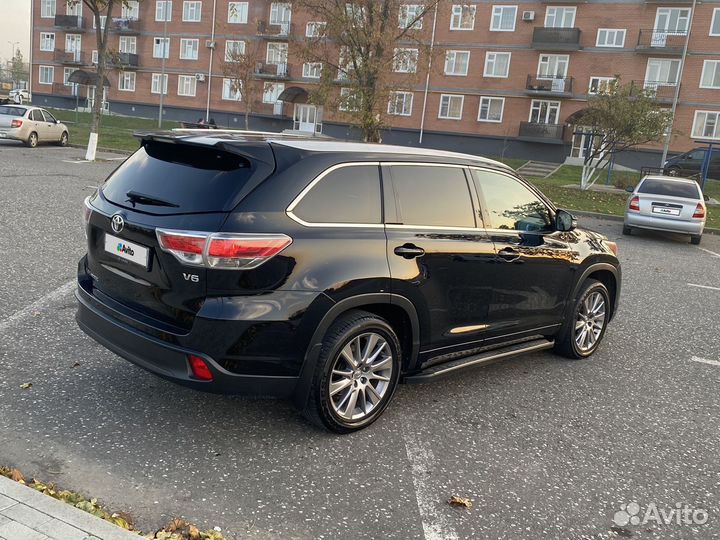 Toyota Highlander 3.5 AT, 2014, 215 777 км
