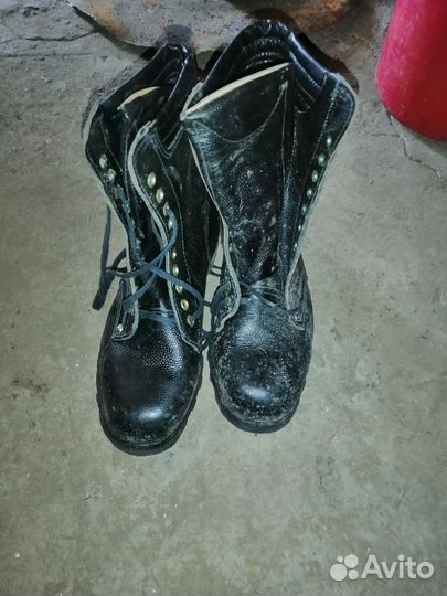 Берцы кирзовые