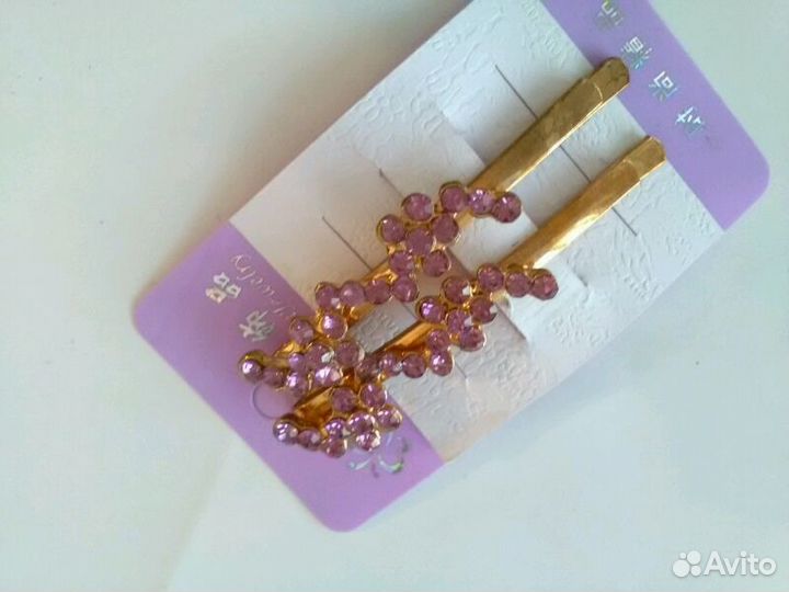 Серьги, заколки, подвески и браслеты