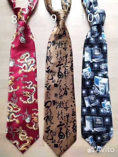 Галстуки, Италия, шёлк