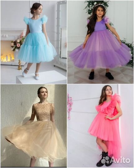 Прокат детских платьев