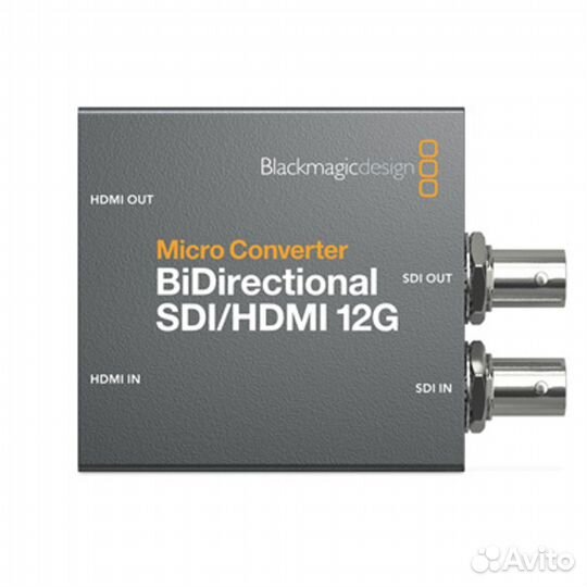 Micro Converter BiDirectional SDI/hdmi 12G PSU Bla