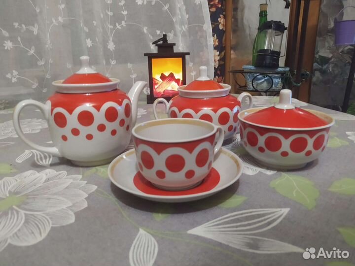 Чайный сервиз СССР новый