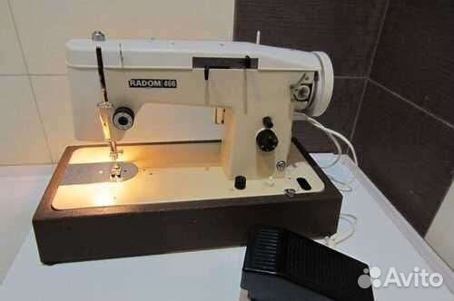 Швейная ремесленно- машинка радом-466 кожи шёьт
