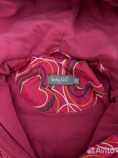 Куртка для девочки р74