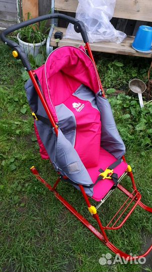 Коляска санки