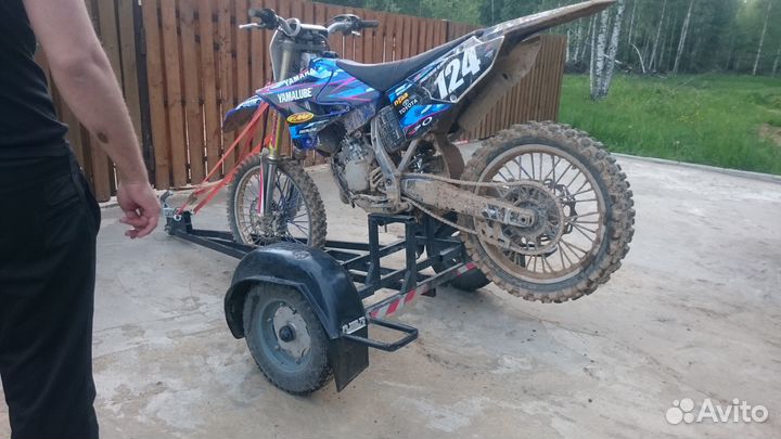 Мотоприцеп для кроссового мотоцикла