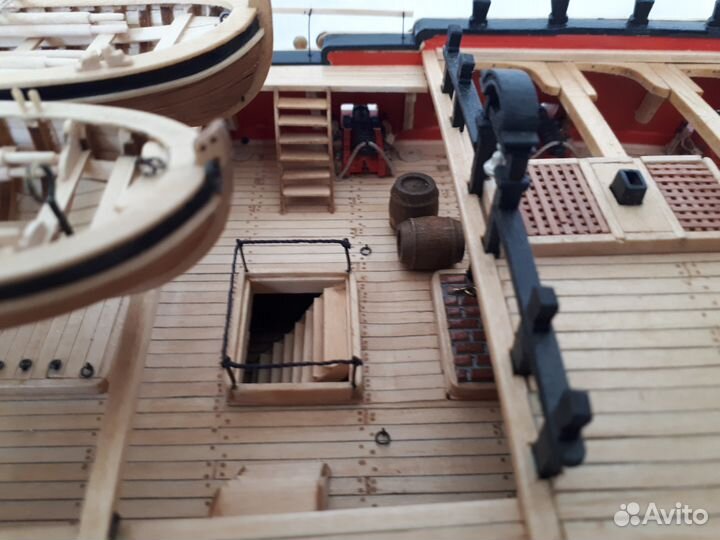 Модель корабля USS confederacy