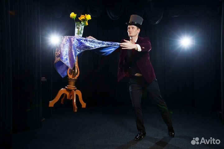 Фокусник иллюзионист на праздник