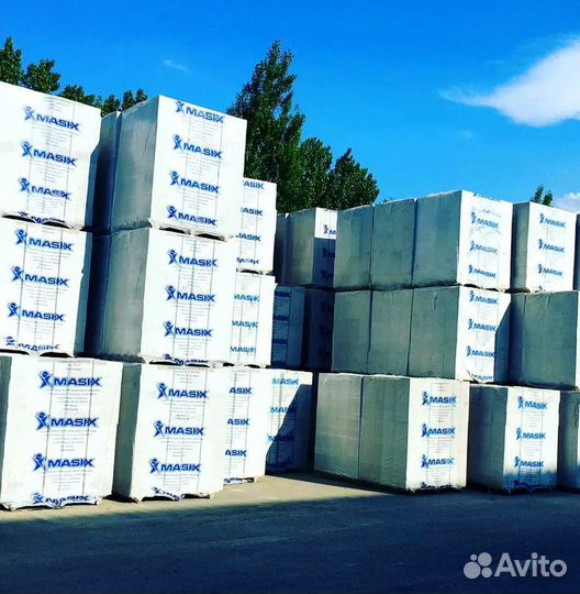 Газоблок Masix D500 250x250x625