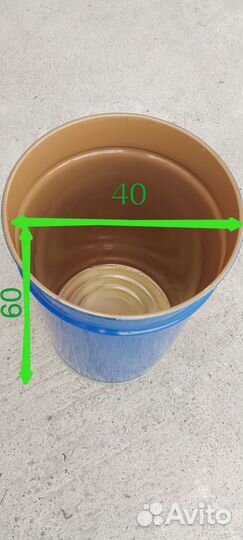 Бочка металлическая 200л 50л с крышкой