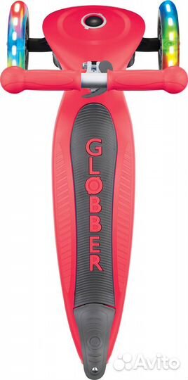 Самокат трехколесный Globber primo foldable lights