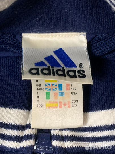 Оригинальная винтажная ветровка бомбер Adidas