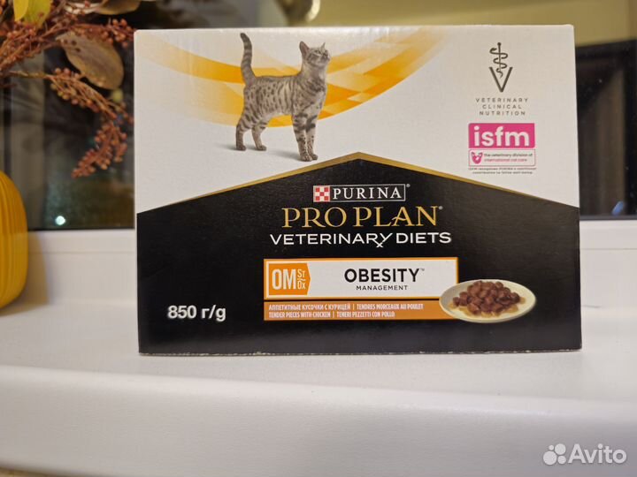 Влажный корм для кошек PRO plan Veterinary Diets