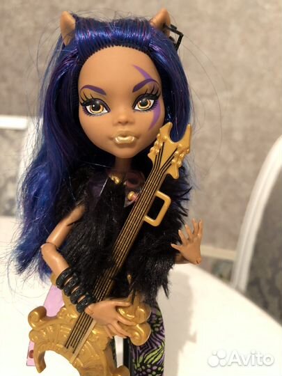 Кукла Монстер Хай Клодин Вульф пугающие рокеры