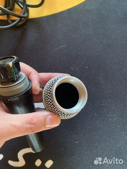 Микрофон shure PG58 оригинал