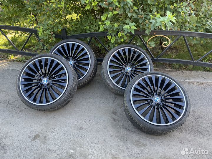 Оригинальный комплект колёс r20 на bmw 5 6 410ст