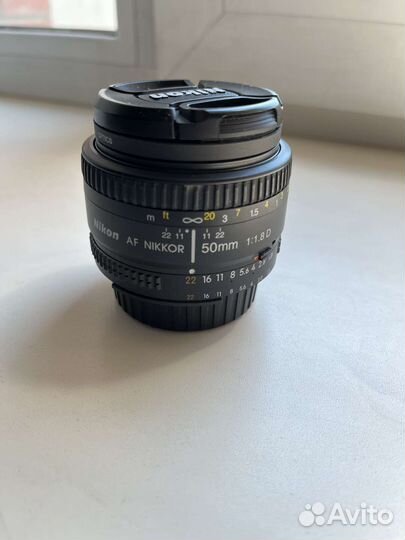 Объектив Nikon nikkor AF 50mm f/1.8 D фикс