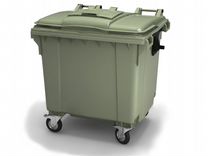 Передвижной мусорный контейнер от 120л до 1100л
