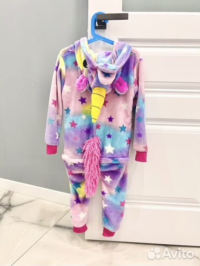 Пижама кигуруми единорог 104