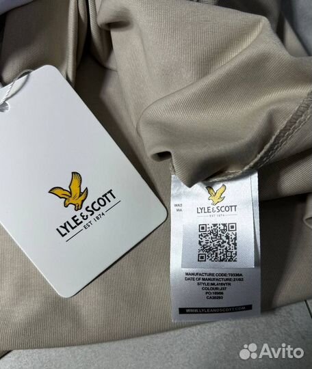 Футболка мужская lyle & scott турция