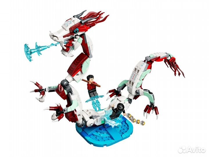 Конструктор Супергерои Битва в древней деревне