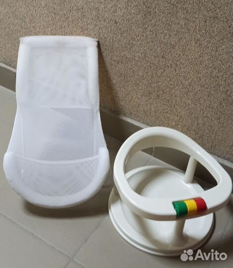 Горка и сидения для купания детские