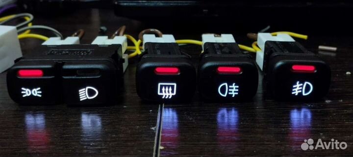 Пересвет кнопок ваз 2114