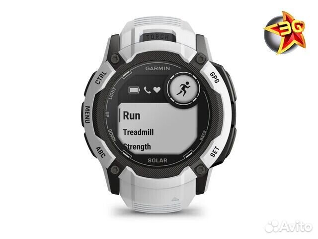 Часы Garmin Instinct 2X Solar White 010-02805-04