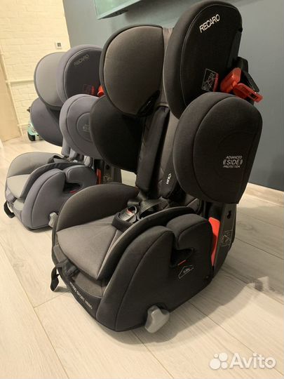 Детское автокресло 9 до 36 кг recaro young sport