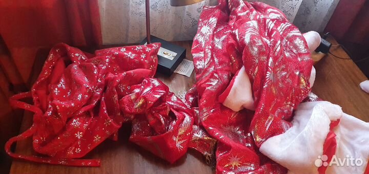 Костюм дела мороза и снегурочки