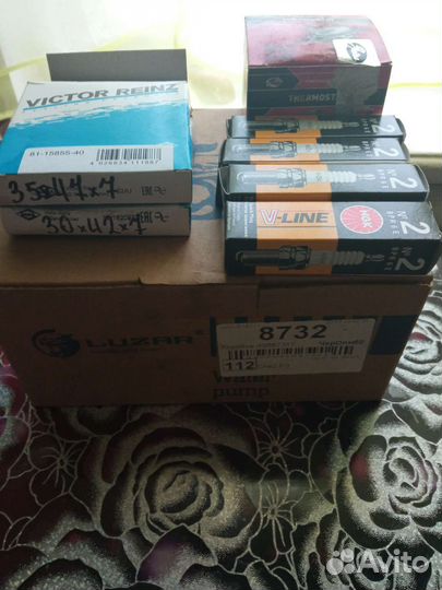 Renault logan сандеро помпа свечи термостат