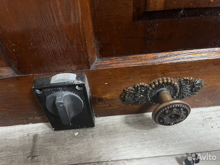 Двери советские деревянные, массив 80х200 см