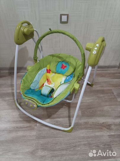 Детские качели шезлонг babyton