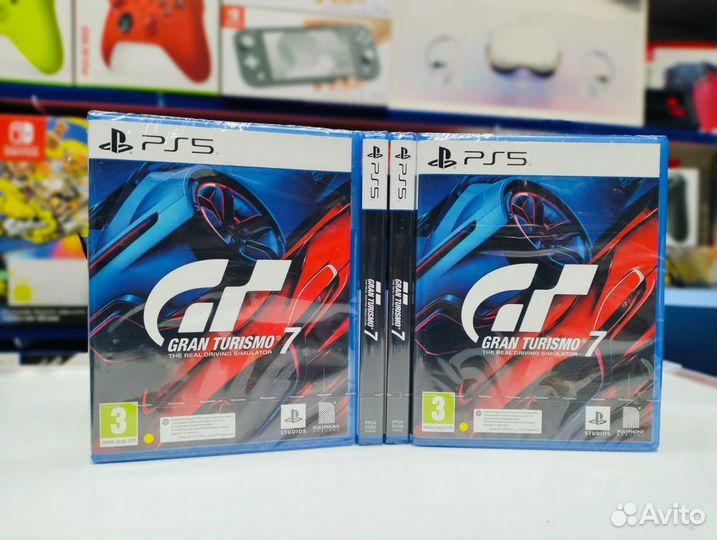 Gran Turismo 7 ps5 диск