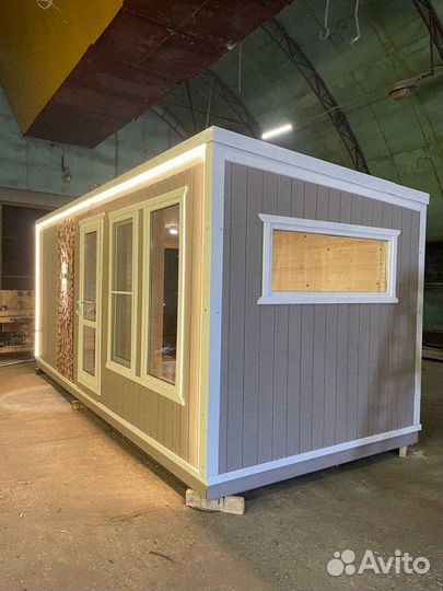 Каркасный модульный дом