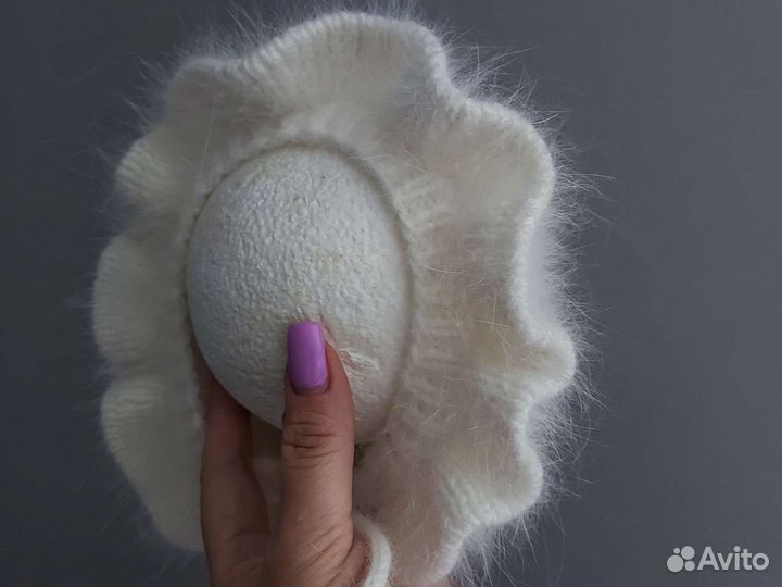 Чепчик из ангоры