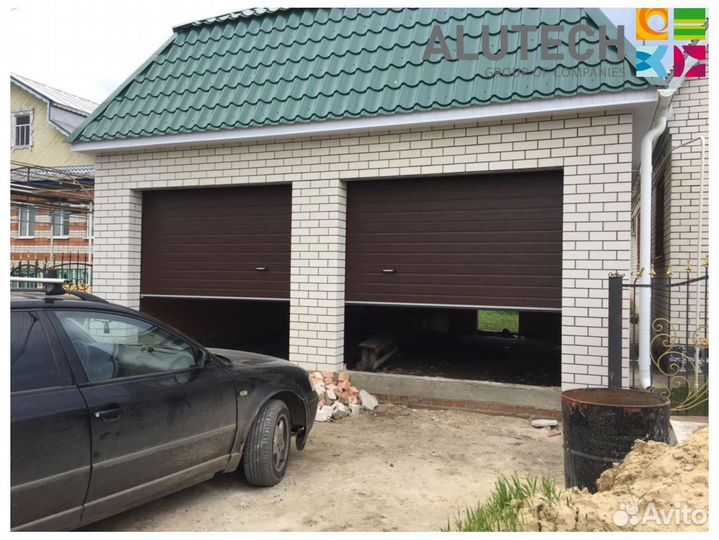 Гаражные ворота alutech