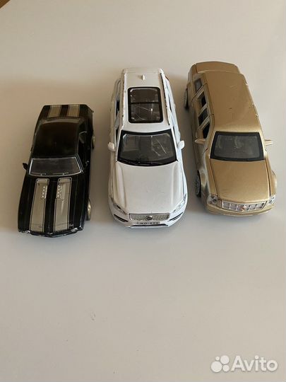 Детские металлические машинки