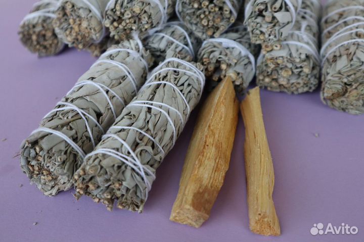 Шалфей Белый от 20шт опт для Вайлберис