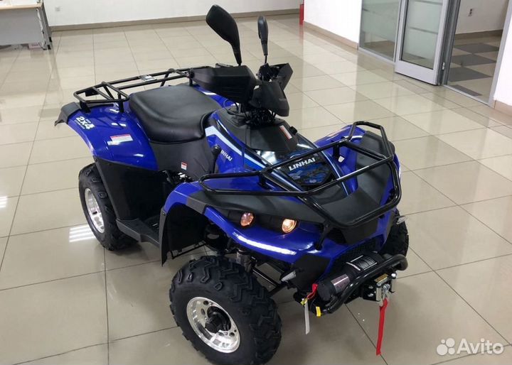 Квадроцикл Linhai Yamaha D 200 синий