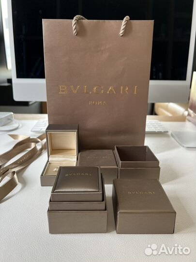 Коробка bulgari для колец