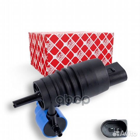 Насос омывателя стекла перед skoda octavia II