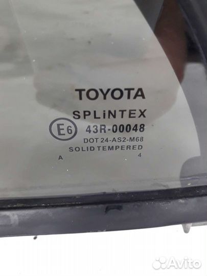 Форточка двери зад.правая Toyota Avensis T250