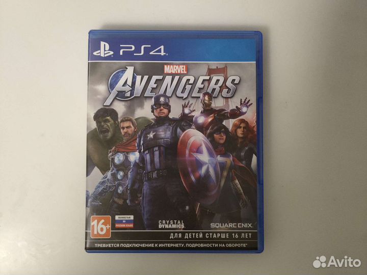 Игра для PS4-PS5,marvel avengers