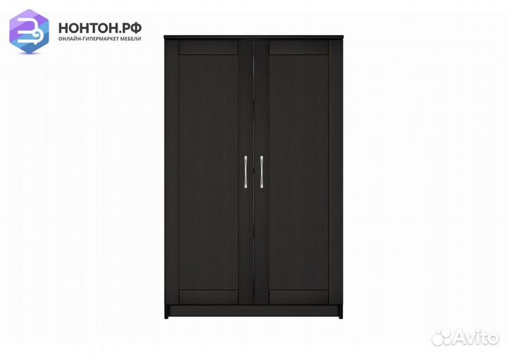 Шкаф двухдверный Сириус дуб венге