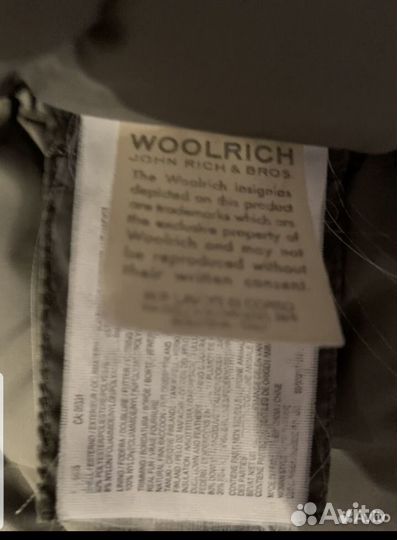 Парка женская зимняя Woolrich размер S