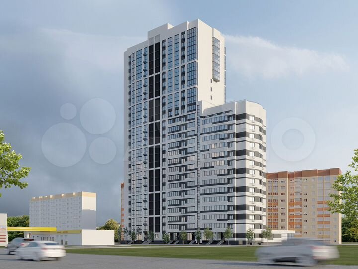 Квартира-студия, 28 м², 2/24 эт.